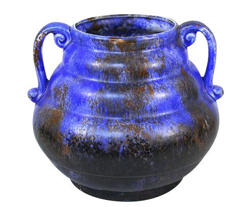 Vintage Blue Studio Pottery Vase