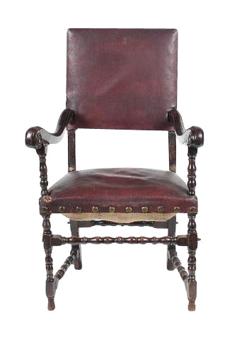 Walnut Arm Chair, Spanish