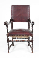 Walnut Arm Chair, Spanish