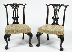 Chippendale Style Chairs - Set of Six