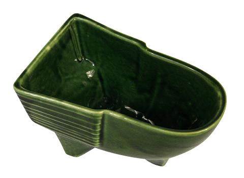 Green Glazed Container