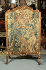 French Rococo Style Fire Screen