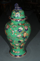 Mid 19th Century English Ironstone Covered Jar