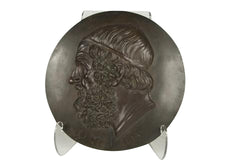 A Bronze Plaque of Homer