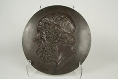 A Bronze Plaque of Homer