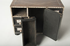 A Continental Penwork Desk Box