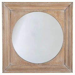 French Cerused Oak Mirror Frame