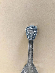 Dutch Baroque Style Silver Mandolin Flask Perfumer