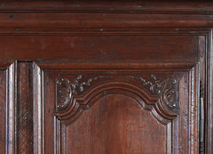 Two Door Oak Armoire