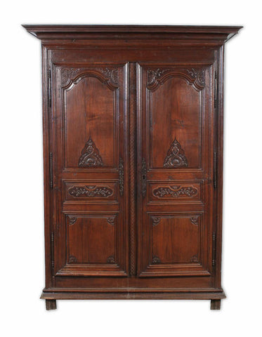 Two Door Oak Armoire