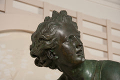 Large Bronze Statue Of Hippomene