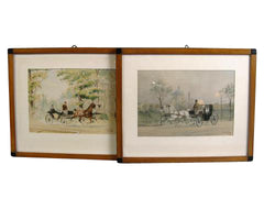 Pair of Watercolors by H. G. Wilda