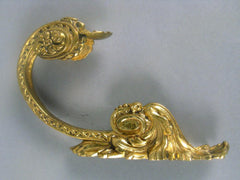 French Bronze Dore Tiebacks