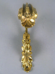 French Bronze Dore Tiebacks