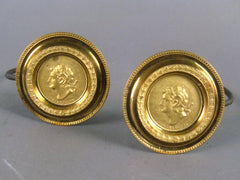 French Cameo Curtain Tie-Backs