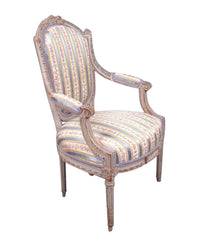 French Painted Fauteuil