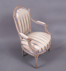 French Painted Fauteuil