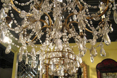 Eight Light Crystal Chandelier