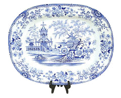 Blue Transfer Platter