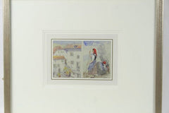 Original Watercolor " Argay"