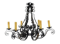 Wrought Iron Chandelier