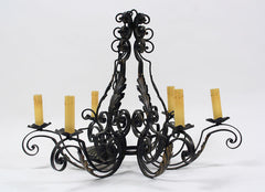 Wrought Iron Chandelier
