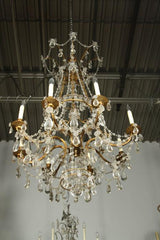 Eight Light Crystal Chandelier