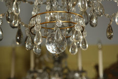 Eight Light Crystal Chandelier