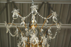 Eight Light Crystal Chandelier