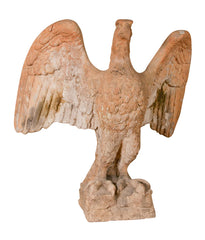 Monumental Terracotta Eagle Attributed to Doulton Lambeth