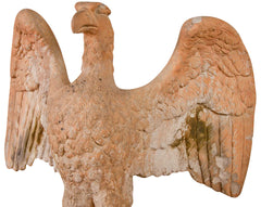 Monumental Terracotta Eagle Attributed to Doulton Lambeth