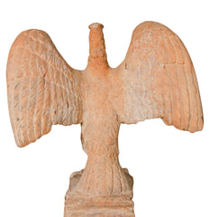 Monumental Terracotta Eagle Attributed to Doulton Lambeth