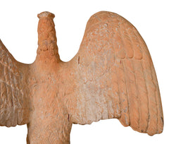 Monumental Terracotta Eagle Attributed to Doulton Lambeth