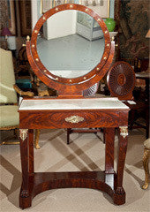 French Charles X Dressing Table