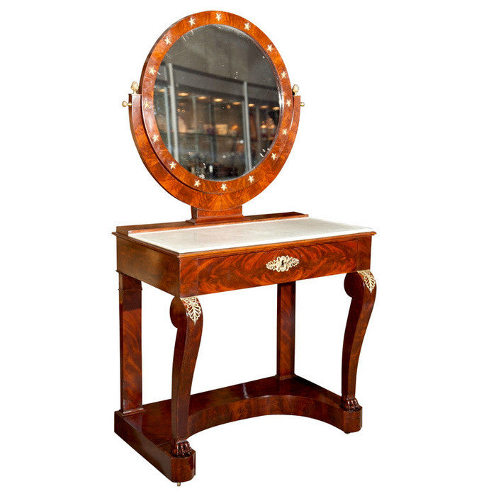 French Charles X Dressing Table