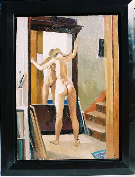 Yves HERSENT (French, 1925 – 1987) Nu à l’Armoire