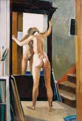 Yves HERSENT (French, 1925 – 1987) Nu à l’Armoire