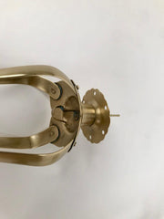 Pair of Japanese Brass Candlesticks