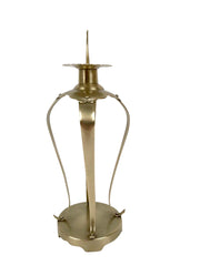 Pair of Japanese Brass Candlesticks