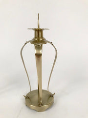Pair of Japanese Brass Candlesticks