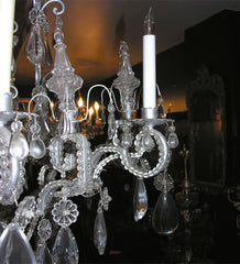 Neo Classic 8 Light Crystal Chandelier