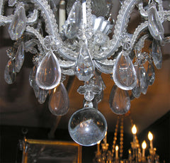 Neo Classic 8 Light Crystal Chandelier