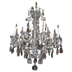 Neo Classic 8 Light Crystal Chandelier