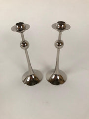 Swedish Modern Gense Saturnus Candleholders by Kjell Engman