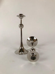 Swedish Modern Gense Saturnus Candleholders by Kjell Engman