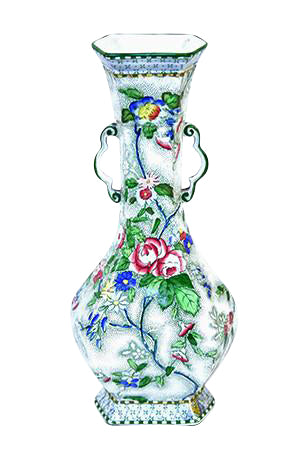 English Coronaware Chintz Vase